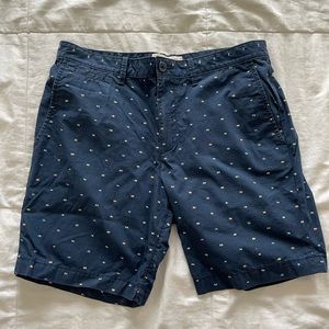 Navy shorts